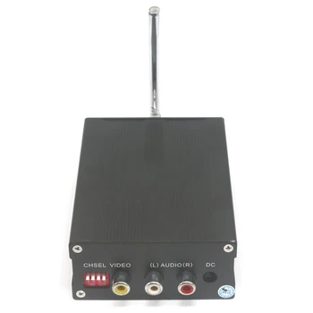 16CH Sinal de TV Transmissor UHF de Vídeo sem Fio Transmissor de TV Set-Top Box Para TV de Transmissão de AV Para UHF-TV PAL-D Formato