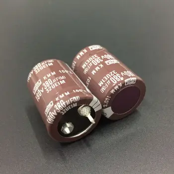 2pcs 380uF 180V Nippon Chemi-con NCC KMM Série 22x30mm 180V380uF PSU Snap-in capacitor Eletrolítico de Alumínio