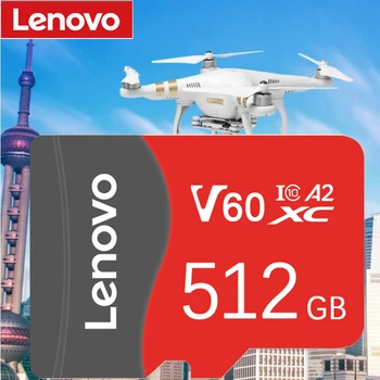 A Lenovo 1TB Class10 Micro SD TF Cartão 2TB de 512GB de 256 GB SD/TF Cartão de Memória, 128GB 64GB UHS-I Cartão SD Para Nintendo Interruptor de Jogos