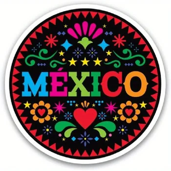 Adesivos De Carro De Vinil Gráficos Express Mexicano Desenhos Coloridos - Vinil Impermeável Decalque Fors, Motocicletas, Computadores E Mais Auto