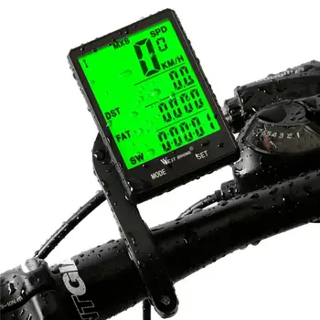 Computador de bicicleta / LCD à prova d'Computador de bicicleta ometer ometer com a Instalação de Suporte de
