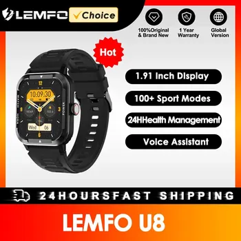 LEMFO ao ar livre Militar Smart Watch Homens 1.91 Polegadas Touch Screen Monitor de Sono BT Chamada Impermeável Smartwatch de Fitness Relógios
