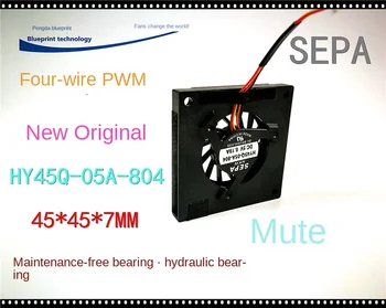 Novo Mudo SEPA HY45Q-05A-804 4507 4.5 Cm5v Controle de Temperatura PWM Turbina do Ventilador Portátil