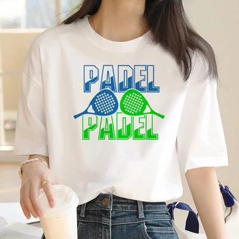 Padel Tee mulheres harajuku Japonês summer t-camisa feminina manga designer gráfico roupas