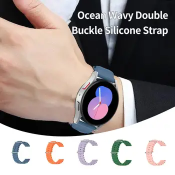 Prática, a Correia do Relógio Impermeável de Uma peça de Silicone Smart Watch Band Ajustável Anti-alérgico relógio de Pulso Pulseira