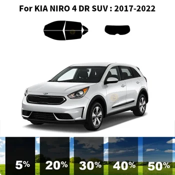 Pré-cortados nanoceramics carro UV Janela Matiz Kit de películas Automotivas Para KIA NIRO 4 DR SUV 2017-2022