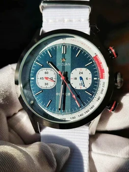 Retro 1963 Relógio Multifuncional Com Brilho Top-notch de 1901 Aviação Cara Dura Wistwatch Personalizado de Alta-final Sports Homens Relógio